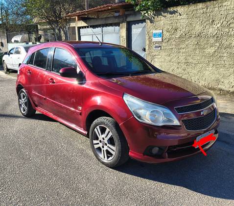 CHEVROLET AGILE 1.4 MPFI LTZ 8V FLEX 4P MANUAL CHEVROLET AGILE 1.4 MPFI LTZ 8V FLEX 4P MANUAL